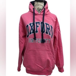 Oxford University pink hoodie size M